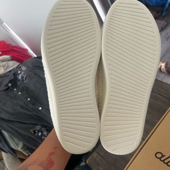 Allbirds Wool Lounger Fluff Natural White Slip On Shoes Men's Size 10 - Picture 5 of 6